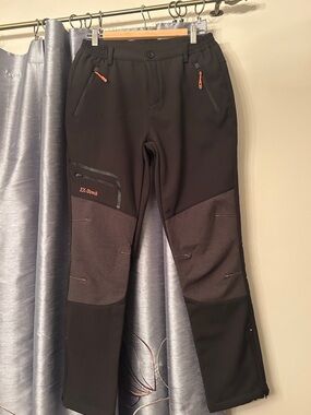 Women’s Black Fleece Lined Performance Joggers